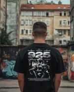 Leđa majice s vintage ilustracijom kralja Tomislava i natpisom REX CROATORUM